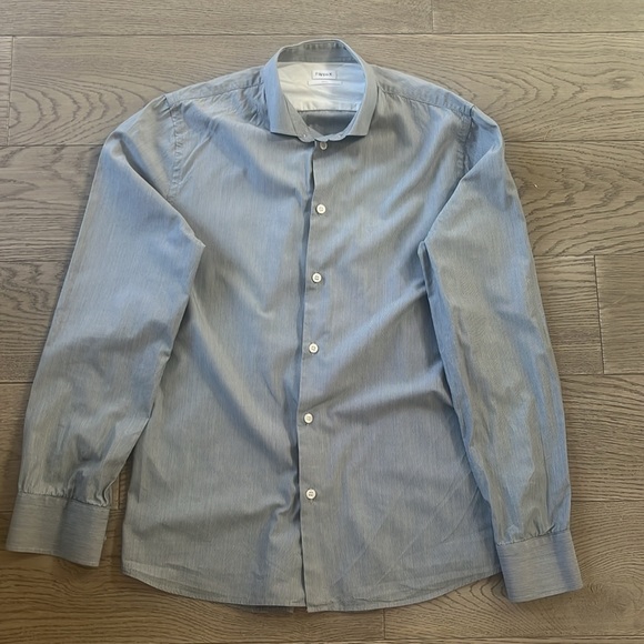 Fillipa K striped grey shirt size small - Picture 3 of 3